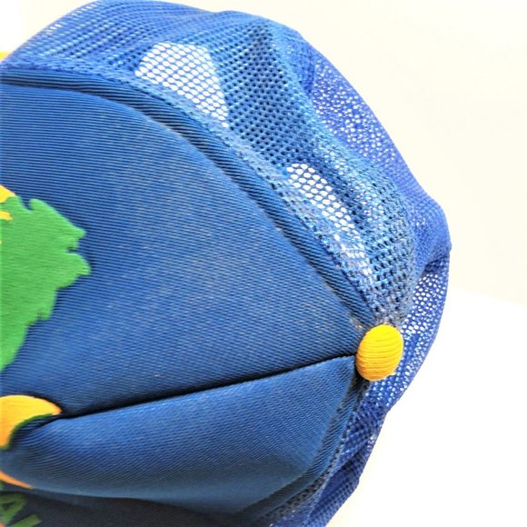 Vintage Ball Cap Nassau Bahamas Snapback Hat Baseball Trucker Hat Mesh Tropical - Picture 5 of 5